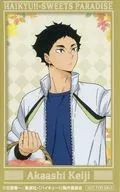 赤葦京治 ミニカード 「ハイキュー!!×SWEETS PARADISE 第2弾」 グッズ購入特典