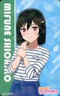三船栞子 オリジナルカード(私服) 「ラブライブ!虹ヶ咲学園スクールアイドル同好会」 ラブライブ!シリーズ×アトレ秋葉原 オフィシャルストア・イベントスペース特典