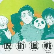 乙骨＆狗巻＆真希＆パンダ 「芥見下々 呪術廻戦展 アートコースター -JUJUTSU SPECIALTY HIGH SCHOOL ALL STARS-」