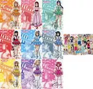 全10種セット B5下敷き 「ラブライブ!サンシャイン!!×セブンイレブン」 対象商品購入特典