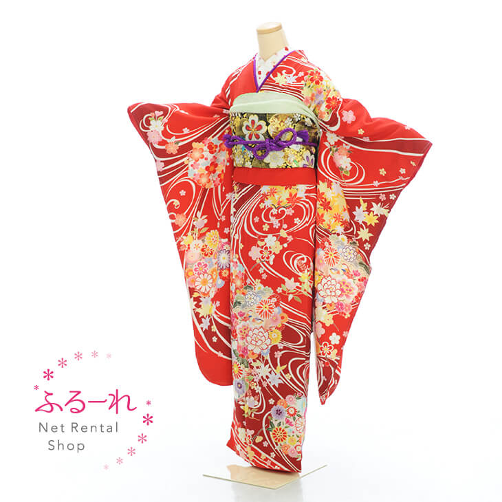 振袖　レンタル／振袖レンタル／振袖レンタル　結婚式／振袖　レンタル　結婚式／結婚式　振袖／振袖　セット／振袖　フルセット／振袖　草履　バッグ／着物　振袖／着物　振袖　レンタル　NRF0127【150cm~168cm】fy16REN07