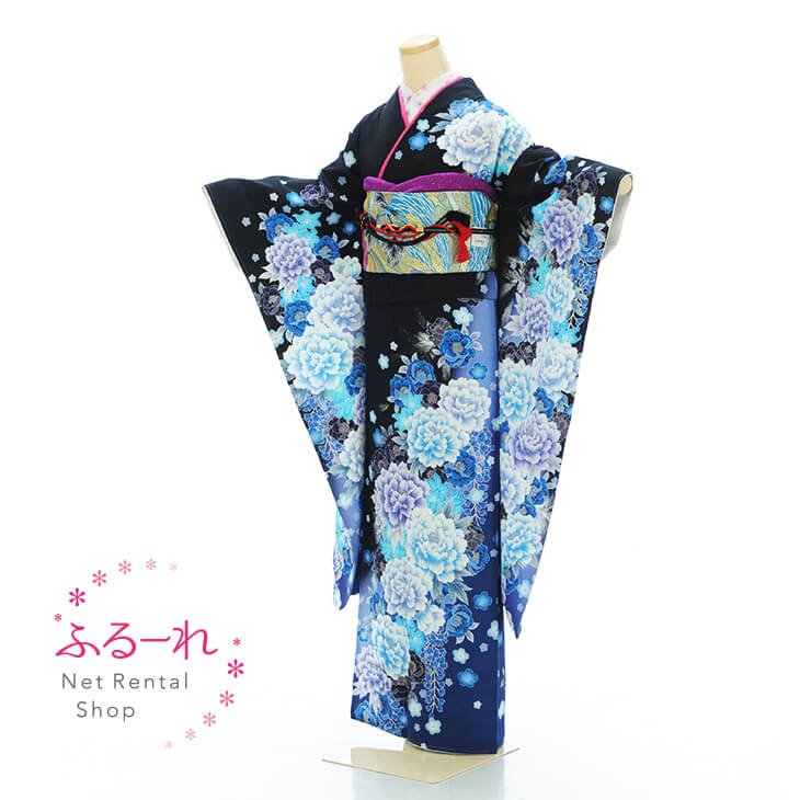 振袖　レンタル／振袖レンタル／振袖レンタル　成人式／振袖　レンタル　成人式／成人式　振袖／振袖　セット／振袖　フルセット／振袖　草履　バッグ／着物　振袖／着物　振袖　レンタル／振袖　ショール　RF0141【150cm~168cm】fy16REN07