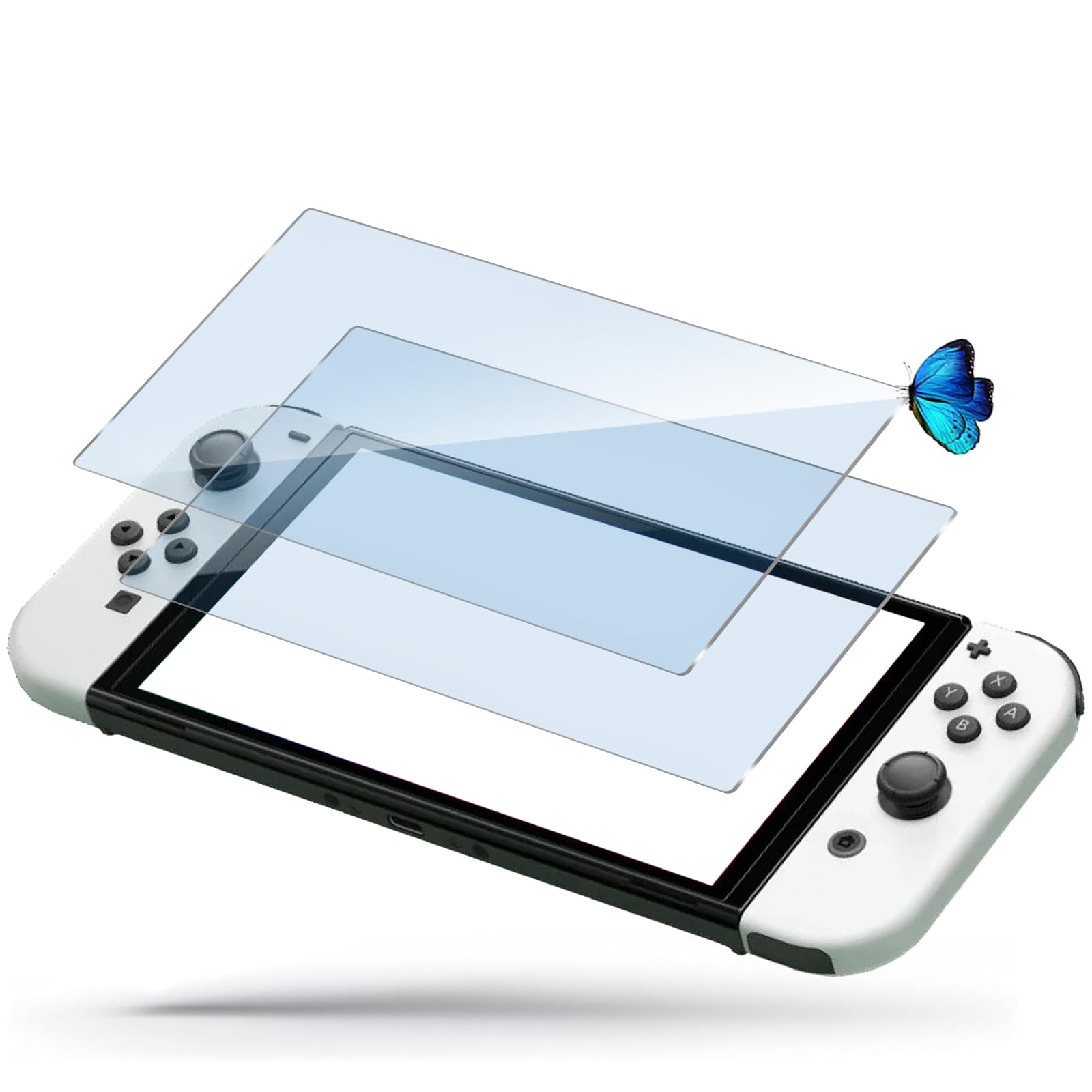 【ブルーライトカット 93%】【目の疲れ軽減】Switch 2 用の ガラスフィルム Nintendo Switch2 スイッチ 2 用の 液晶保護 フィルム 保護ガラス レンズ保護フィルム