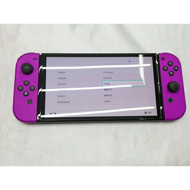 【中古】Nintendo Switch 本体 (有機ELモデル) マイニンテンドーストアモデル【ECセンター】保証期間1ヶ月【ランクB】