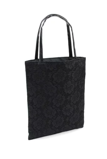 Web限定商品 【ブラックフォーマル】 喪服用 レース手提げバッグ 小 (305-596)