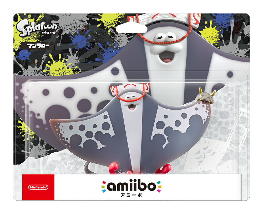 任天堂 amiibo マンタロー スプラトゥーンシリーズ ※大量購入時には納期にお時間がかかる場合があります