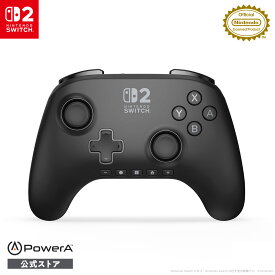 【PowerA 公式ストア】パワーエー アドバンテージ・ワイヤレスコントローラー for Nintendo Switch 2 – ブラック NSGP0545JP-01【任天堂公式ライセンス商品】【LINEお友だち登録クーポンプレゼント】【送料無料】