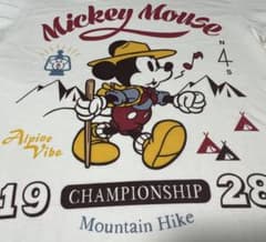 未使用　新品　オフィシャル　ミッキーTシャツ　日本未発売