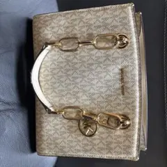 MICHAEL KORS ハンドバッグ ゴールド チェーンハンドル