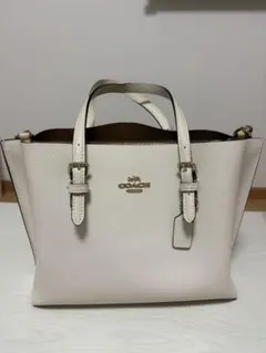 COACH 2way ショルダーバッグ ホワイト