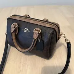 COACH 2way ミニボストンバッグ