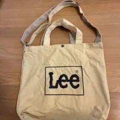 Lee トートバッグ ショルダーバッグ 2WAY