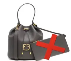 FURLA フルラ ショルダーバッグ corona コロナ　アスファルトグレー