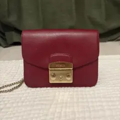 FURLA ショルダーバッグ レッド