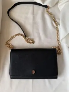 TORY BURCH チェーンショルダーバッグ ブラック