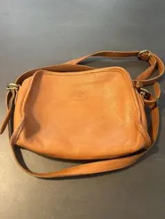 IL BISONTE イルビゾンテ レザーショルダーバッグ