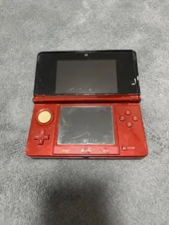 【動作確認済】Nintendo 3DS 本体 メタリックレッド