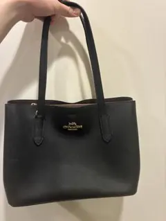 【値下げしました】COACH ブラック トートバッグ
