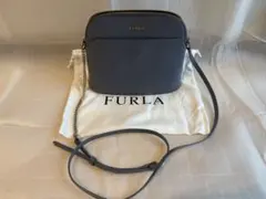 【お盆割▲700】FURLA ショルダーバッグ ブルー