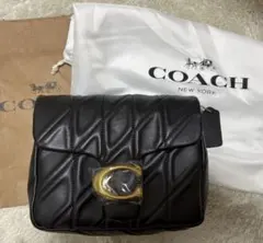 COACH タイムズ スクエア タビー ショルダー バッグ ブラック