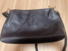 D.KELLY ブラック ショルダーバッグ