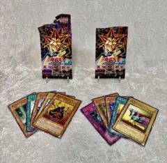 遊戯王OCG 黒魔導の覇者 パック2個とカード10枚