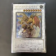 遊戯王　ライフ・ストリーム・ドラゴン レリーフ　EXVC-JP038 r