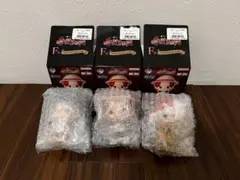 一番くじ ワンピース 赤髪海賊団 F賞 SOFVICS 3種コンプリート