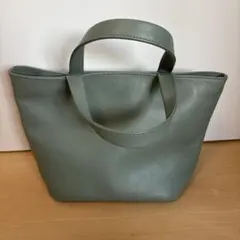 ビジネスレザーファクトリー＊本革 トートバッグ グリーン系