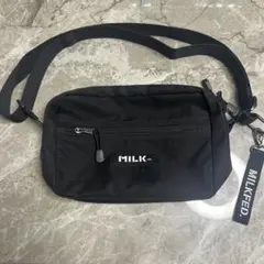 MILKFED. ショルダーバッグ ブラック