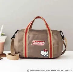 InRed 12月号 増刊 付録 ボストン型ポシェット コールマン キティ