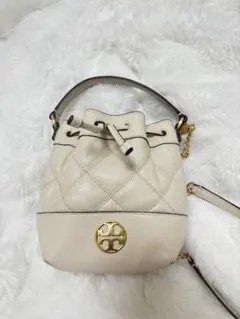 トリーバーチ Tory Burch ショルダーバッグ バニティ 白 ホワイト