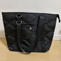 OPAQUE.CLIP キルティングトートバッグ ブラック