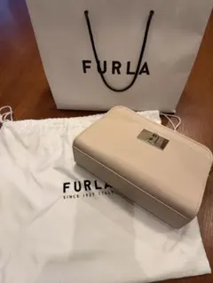 [未使用]FURLA ベージュ ショルダーバッグ 保存袋付き