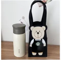 Starbucks ベアリスタ トートバッグ ブラック
