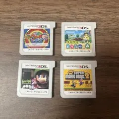 ニンテンドー3DS ソフト 4本セット
