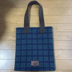 KALDI チェック柄トートバッグ202