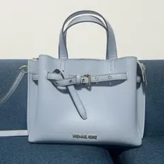 MICHAELKORS エミリアペブルレザーサッチェルスモール