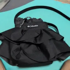 Columbia コロンビア 巾着 ショルダーバッグ ブラック