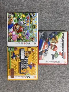 Nintendo 3DS マリオソフト3本セット