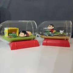 クレヨンしんちゃん カプセルフィギュア 2種セット