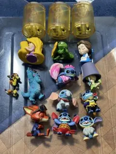 ディズニープリンセス ミニフィギュア スティッチ ニック