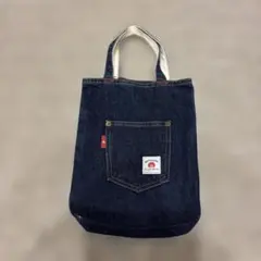Betty Smith デニム ミニトートバッグ フロントポケット付き
