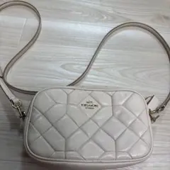 COACH キルティング ショルダーバッグ
