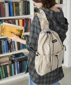 フリークスストア×Columbia フリルショルダーバッグ ベージュ