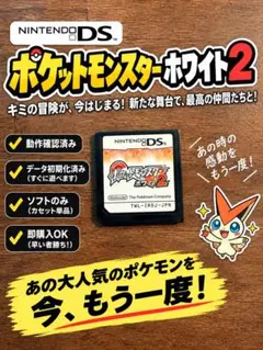 ポケモンホワイト2カセット