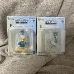 ディズニー 一番くじ E賞 ミニフィギュアチャーム 2種セット