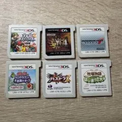 ニンテンドー3DS ソフト 6本セット まとめ売り