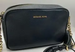 MICHAELKORS マイケルコース ショルダーバッグ ブラック ゴールド金具