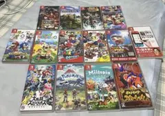 スイッチ カセット ケース まとめ売り マリオ スマブラ パワプロ あつ森 良品